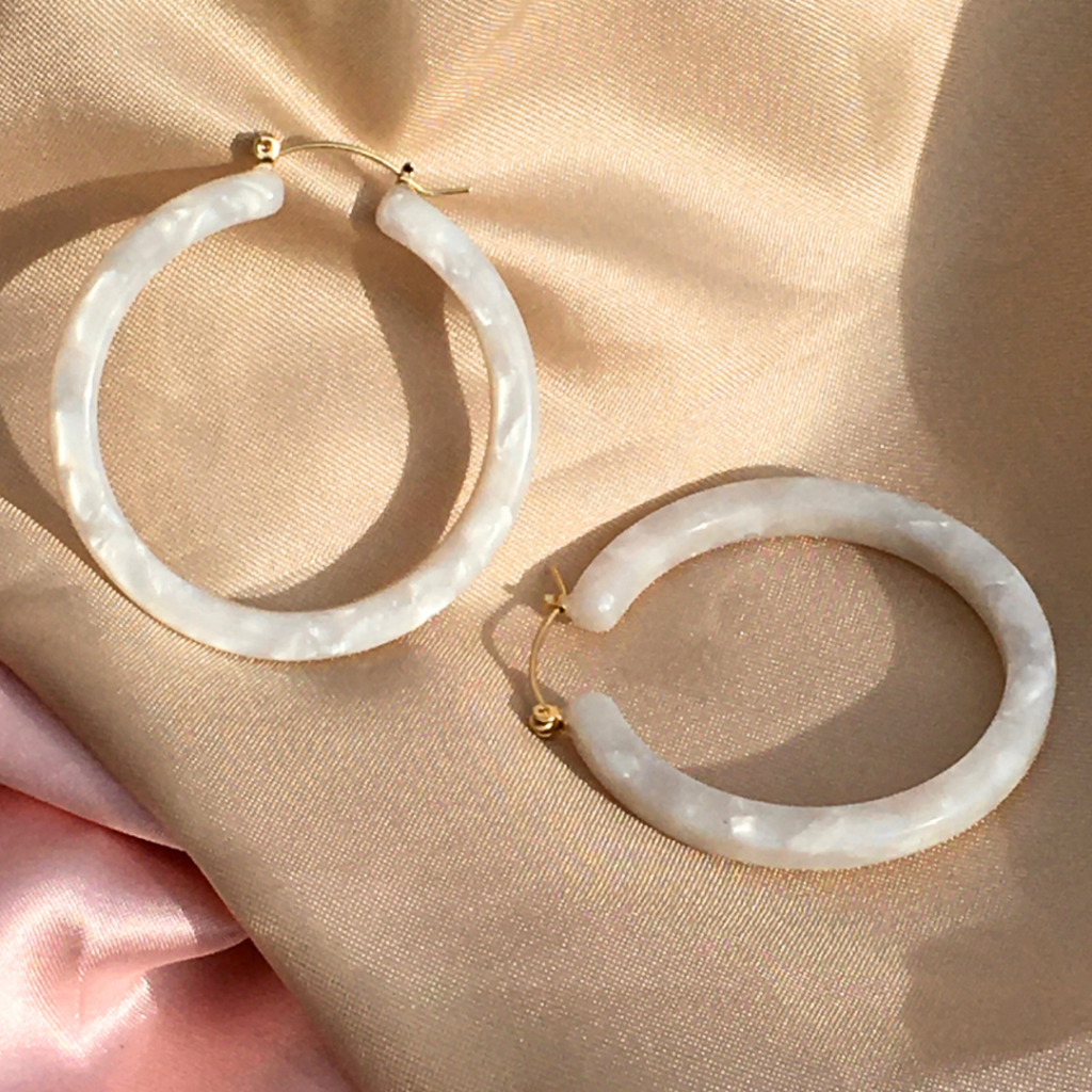 Hoop Cloud Earrings